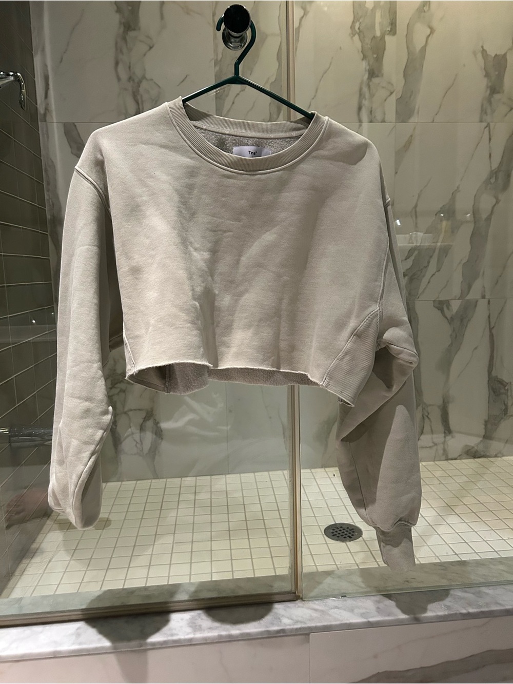 TNA Cropped Crewneck Sweatshirt